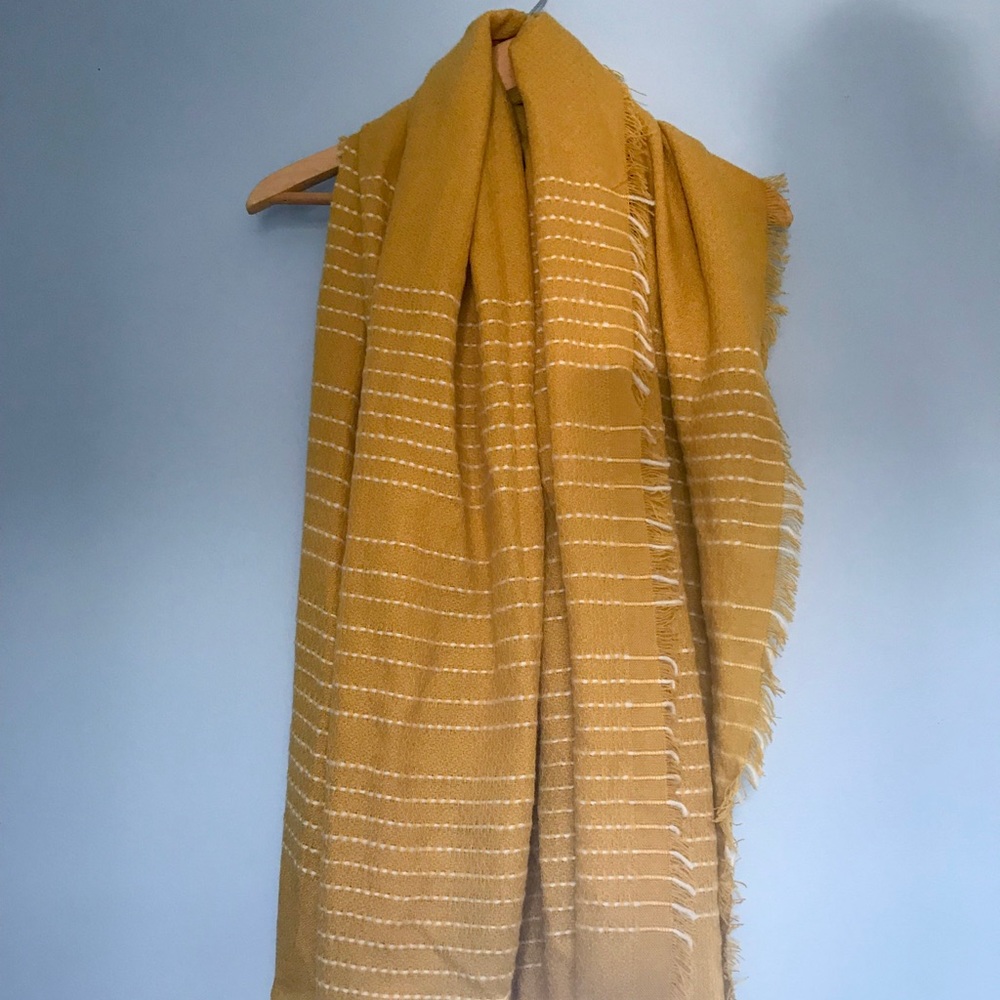 Old Navy Mustard Scarf